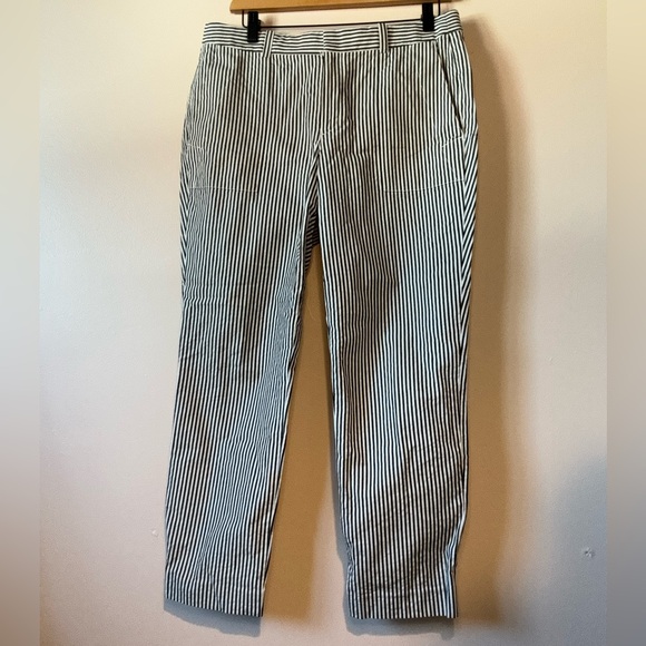 J Crew Striped Trousers - Picture 1 of 3